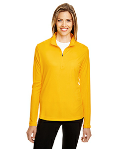 Team 365 Ladies' Zone Performance Quarter-Zip front Thumb Image