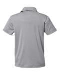 Team 365 TT51HY in Athletic Heather - Back View