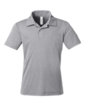 Team 365 TT51HY in Athletic Heather - Front View