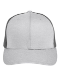 Team 365 TT802 in Athletic Heather  Sport Graphite - Front View