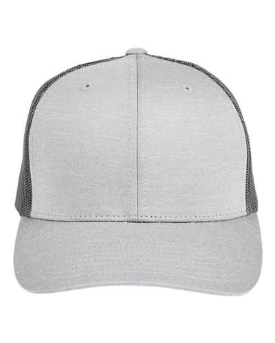Team 365 TT802 Zone Sonic Heather Trucker Cap by Yupoong  by Team 365