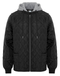 Werk Quilted Hooded Freezer Jacket Front Thumbnail | Custom Apparel Canada