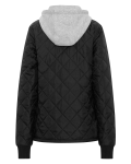 WOMEN'S Werk Quilted Freezer Jacket with Detachable Hood Back Thumbnail | Custom Apparel Canada
