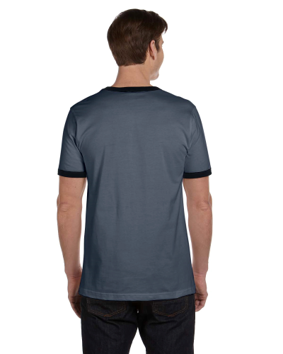 Men's Jersey Short-Sleeve Ringer T-Shirt back Thumb Image