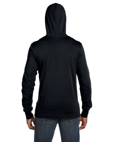 Bella + Canvas 3512 in BLACK - Back View