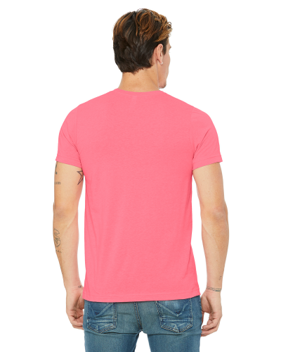 Unisex Poly-Cotton Short-Sleeve T-Shirt back Thumb Image