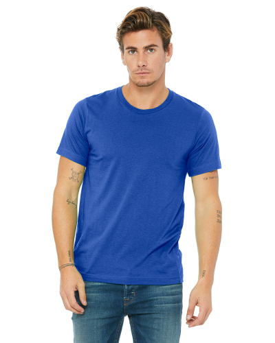 Unisex Poly-Cotton Short-Sleeve T-Shirt front Thumb Image