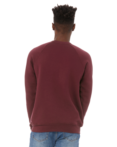 Unisex Sponge Fleece Crewneck Sweatshirt back Thumb Image
