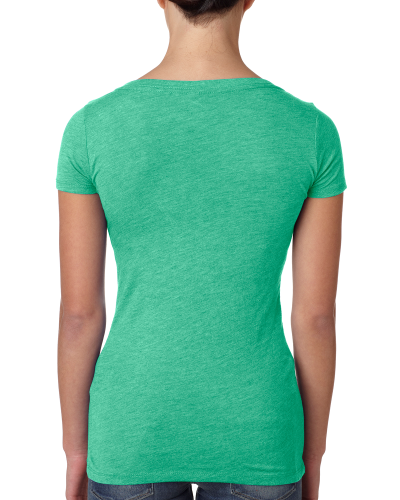 Ladies' Triblend Scoop Tee back Thumb Image