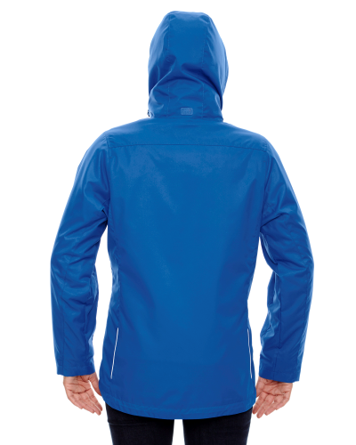 Ladies' Region 3-in-1 Jacket with Fleece Liner back Thumb Image