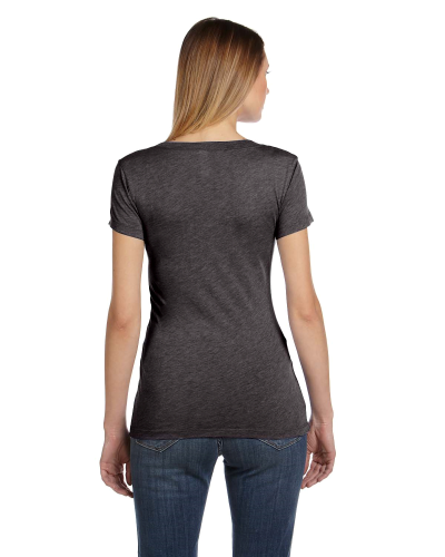 Ladies' Triblend Short-Sleeve T-Shirt back Thumb Image