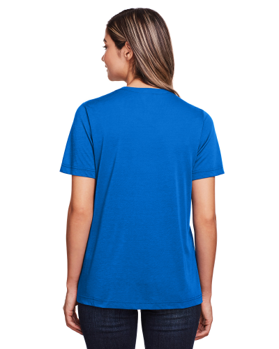 Ladies' Fusion ChromaSoft™ Performance T-Shirt back Image