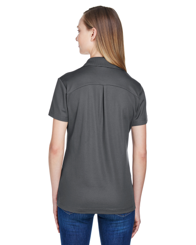 Devon & Jones CrownLux Performance™ Ladies' Plaited Polo back Thumb Image