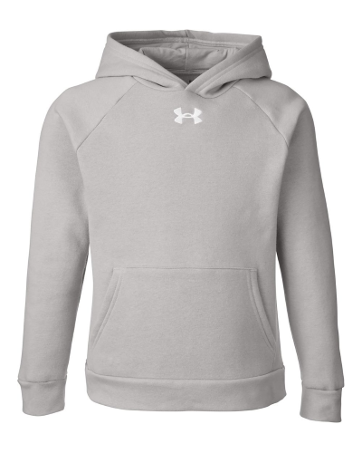 Custom Youth Rival Fleece Hooded Sweatshirt | Under Armour 1379792 | Screen Printing & Embroidery Canada