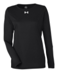 Under Armour 1376852 in Black White - Front View