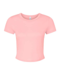 Bella + Canvas 15706 in Solid Pink Blend - Front View