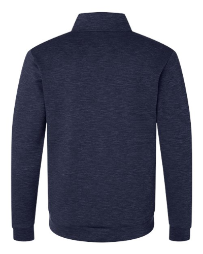 Custom Men's Drive Midlayer Quarter-Zip Pullover - Back View | Under Armour | Screen Printing Canada