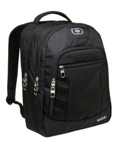 Ogio 411063 OGIO Colton Pack in Black Silver - Custom Printing Available
