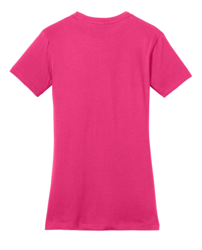 Ladies Ultra Soft Ring Spun Cotton T-Shirt back Thumb Image