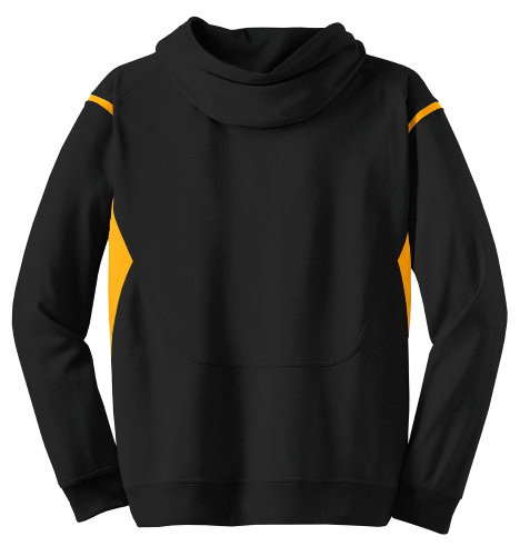 Sport-Tek F2201 in Black Gold - Back View