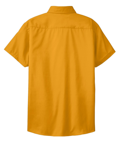 Coal Harbour® Ladies' Short Sleeve Easy Care Shirt back Thumb Image