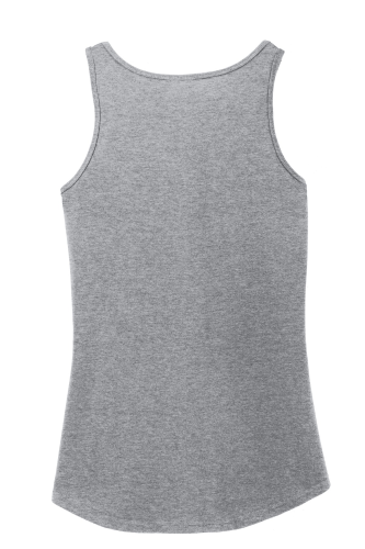 Ladies 100% Cotton Tank Top back Thumb Image
