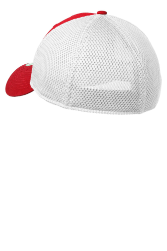 Scarlet Red Wh New Era Youth Stretch Mesh Cap | T-Shirts Elephant