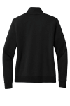 WOMEN'S Nike Club Fleece Sleeve Swoosh 1/2-Zip NKDX6720 Back Thumbnail | Custom Apparel Canada