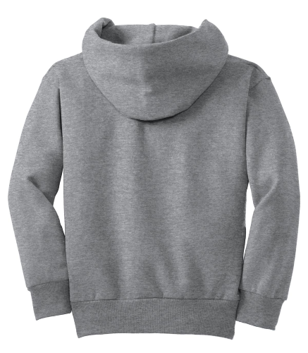 YOUTH Classic Fit Fleece Hooded Sweatshirt back Thumb Image