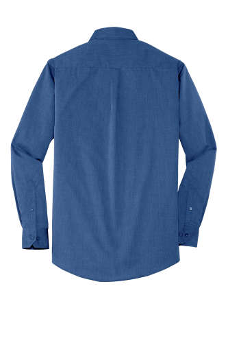 Coal Harbour® Textured Woven Shirt back Thumb Image