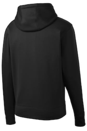 Performance Fleece Full Zip Hooded Sweatshirt back Thumb Image