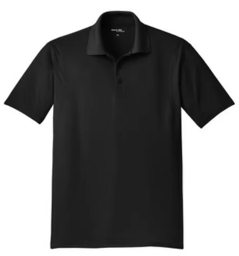 Sport-Tek TS445 Coal Harbour® Snag Resist Tall Sport Shirt in Black - Custom Printing Available